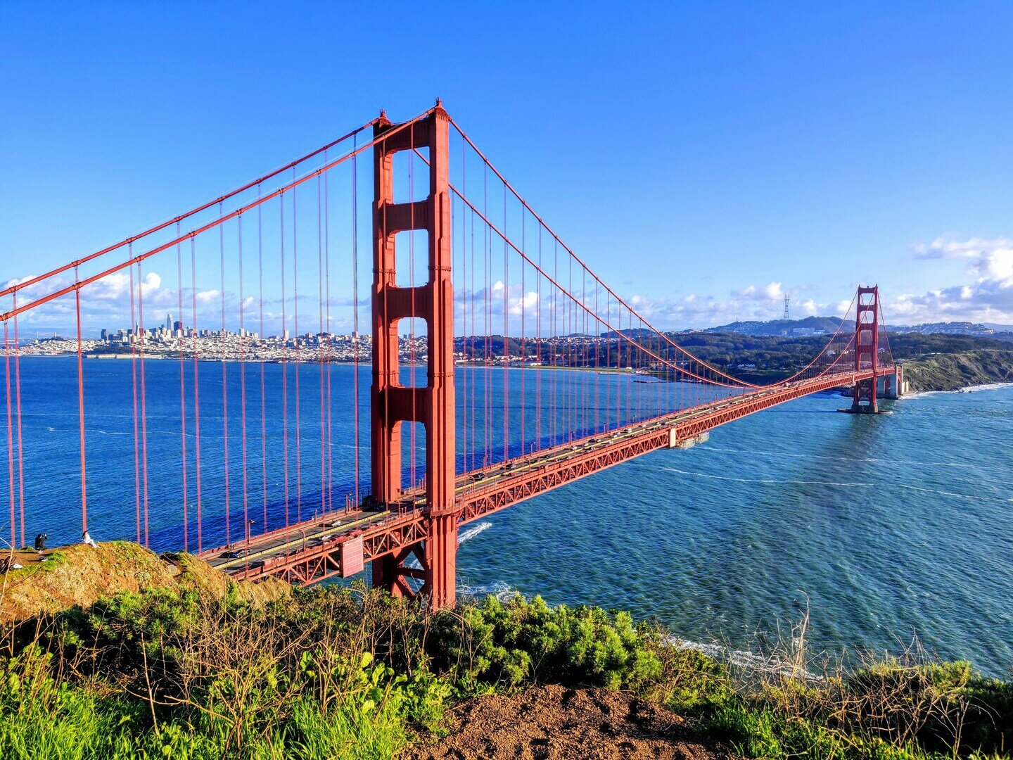 Golden Gate Bridge view