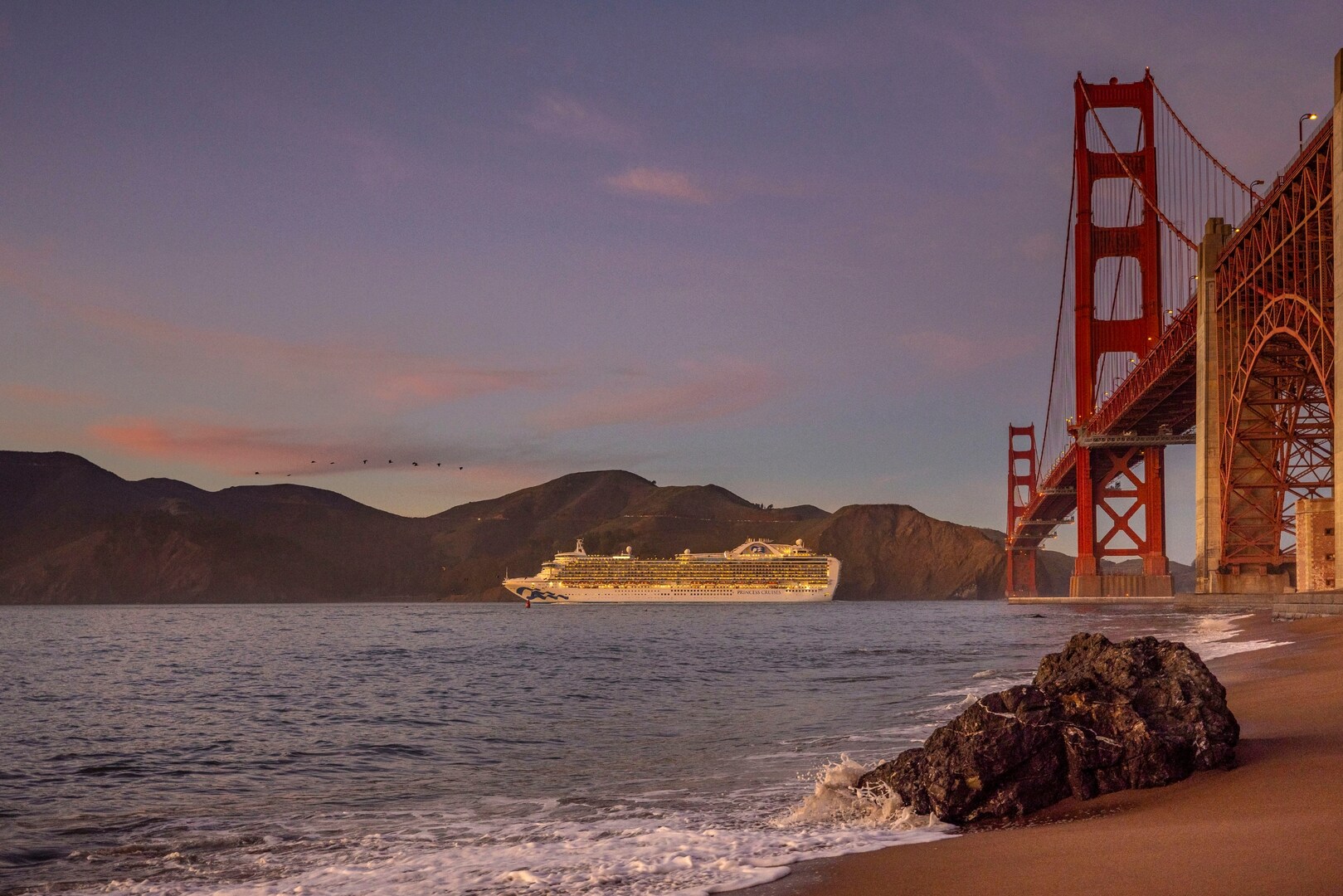 Golden Gate Sunset Bay Cruise